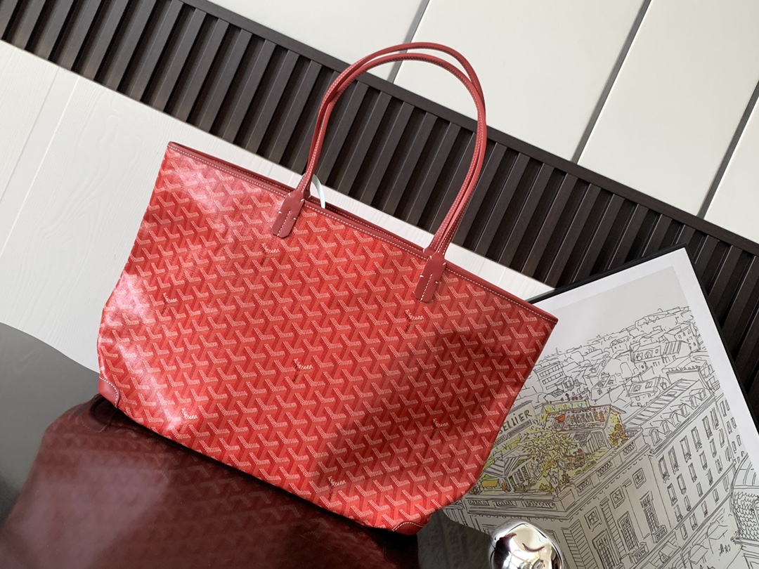 Artois MM Tote Bag In Red